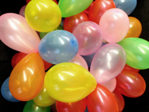 Nafukovací balónky malé