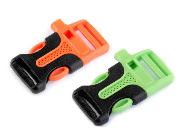 Spona trojzubec s píšťalkou šíře 20 mm