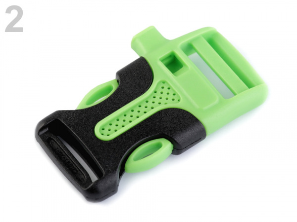 Spona trojzubec s píšťalkou šíře 20 mm