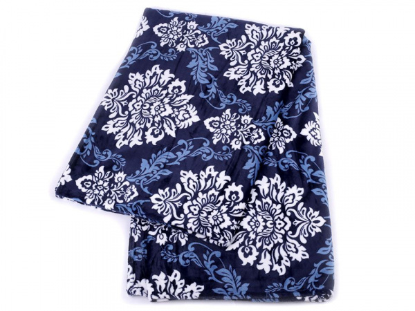 Velká deka / přehoz fleece 200x230 cm