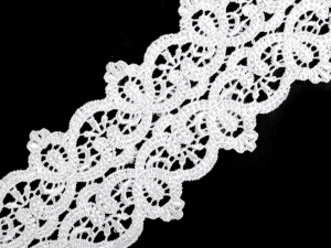 Vyšívaná krajka šíře 82 mm