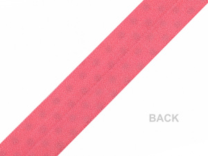 Lemovací pruženka půlená s puntíky šíře 20 mm