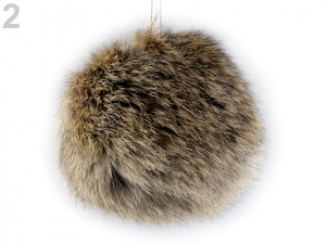 Bambule z králičí kožešiny