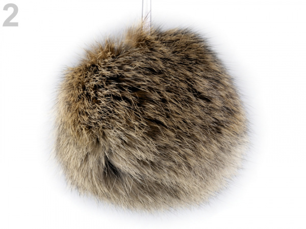 Bambule z králičí kožešiny