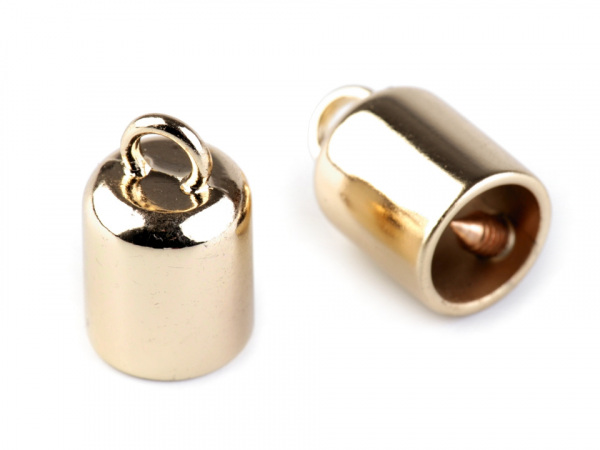 Kovová koncovka na šňůrky Ø8 mm