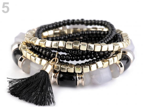 Sada náramků s korálky