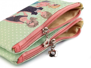 Dvojité pouzdro / dokladovka 9x18 cm