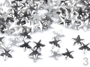 Kovový hot-fix hvězdičky Ø8 mm