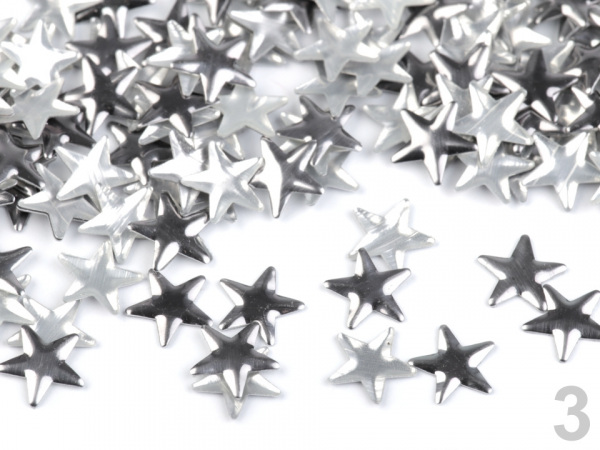 Kovový hot-fix hvězdičky Ø8 mm