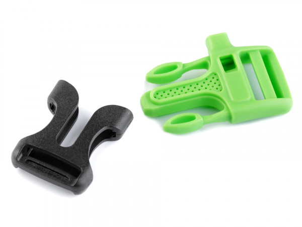 Spona trojzubec s píšťalkou šíře 20 mm