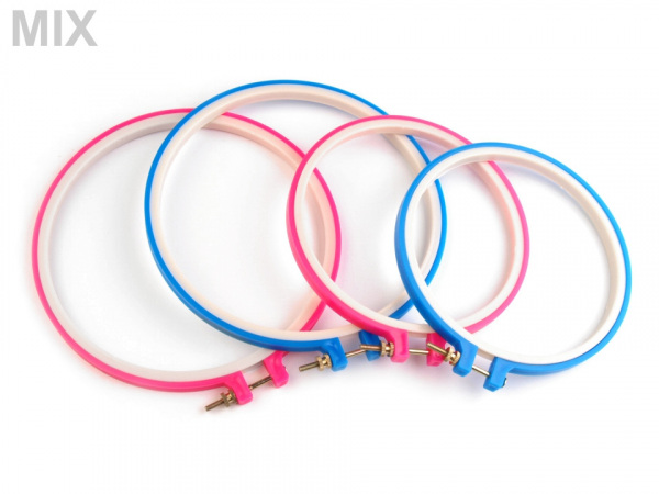 Vyšívací kruh plastový Ø15,5 cm