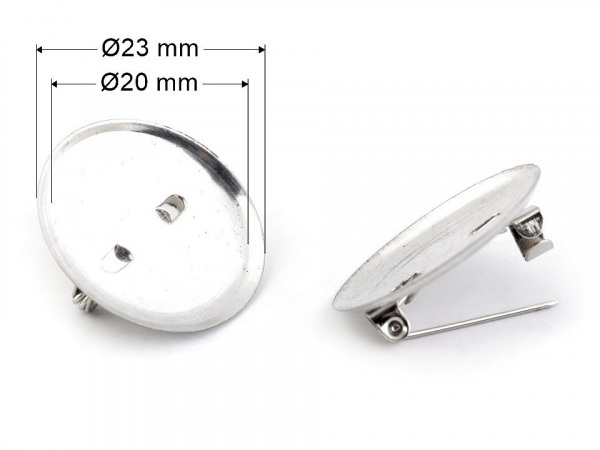 Brožový můstek Ø23 mm