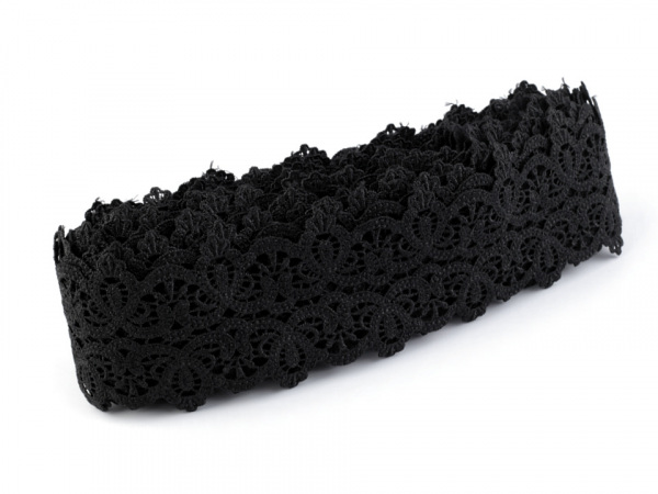 Vyšívaná krajka šíře 82 mm