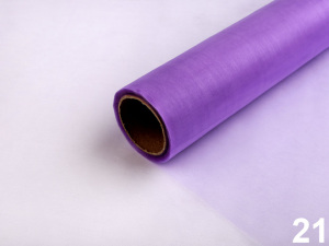 Organza šíře 36 cm malý lesk