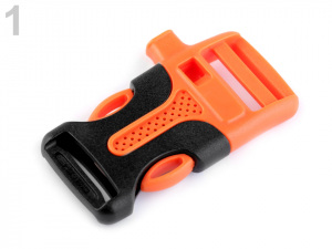 Spona trojzubec s píšťalkou šíře 20 mm