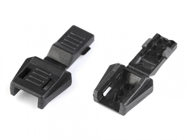 Plastová koncovka 18x18 mm zamačkávací