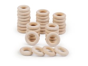 Dřevěný kroužek vnější Ø24 mm
