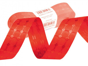 Stuha se vzorem šíře 25 mm