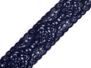 Vyšívaná krajka na monofilu šíře 63 mm