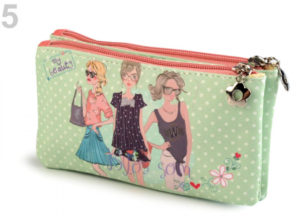 Dvojité pouzdro / dokladovka 9x18 cm