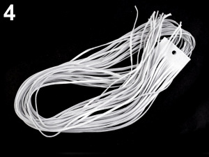 Kožený řemínek šíře 2 mm, 95 cm