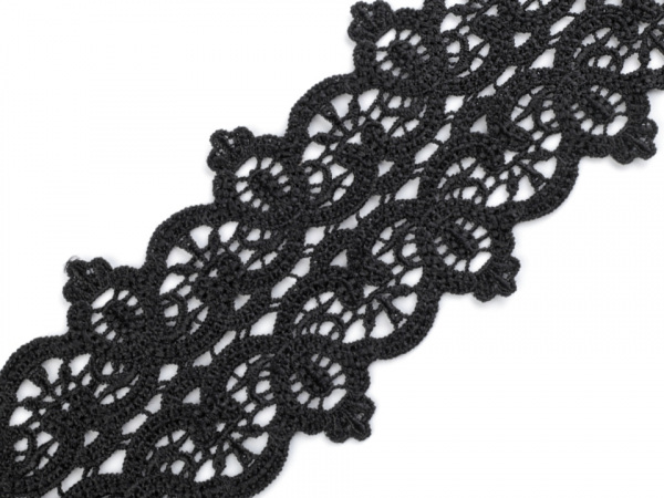 Vyšívaná krajka šíře 82 mm