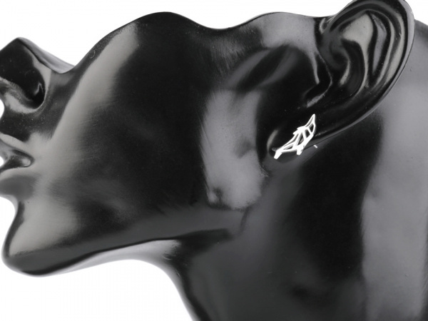 Náušnice z nerezové oceli motýli, delfíni