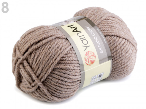 Pletací příze Shetland chunky 100 g