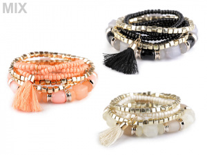 Sada náramků s korálky