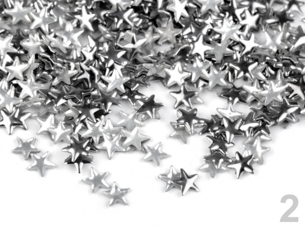Kovový hot-fix hvězdičky Ø5 mm