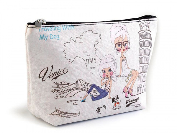 Kosmetická taška / pouzdro 13x23 cm s potiskem