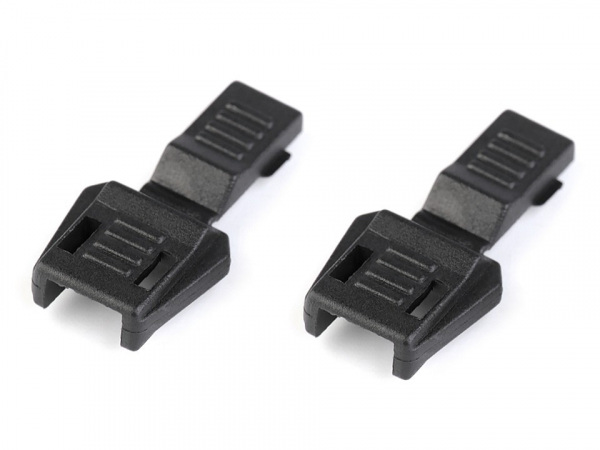 Plastová koncovka 18x18 mm zamačkávací