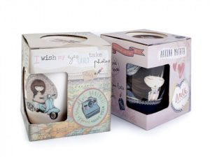 Porcelánový hrnek s pokličkou Anekke