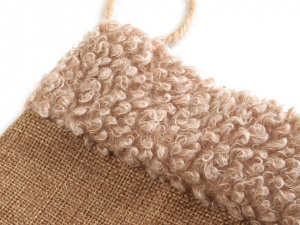 Mikulášská / vánoční punčocha 20x45 cm