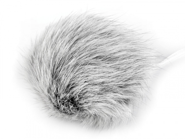 Bambule z králičí kožešiny