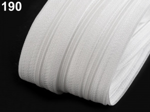 Zip spirálový šíře 4 mm pevný metráž