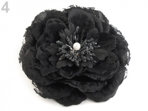 Brož / ozdoba růže Ø11 cm