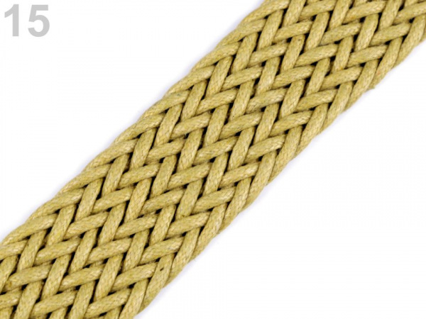 Splétaný popruh šíře 32 mm