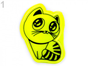 Reflexní samolepka kočka, tlapka