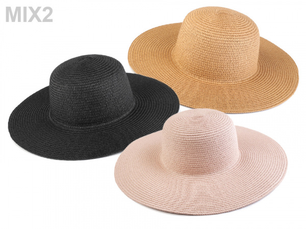 Dámský letní klobouk / slamák k dozdobení