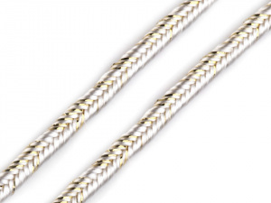 Sutaška šíře 3 mm s lurexem