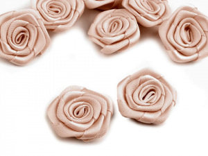 Saténová růže Ø30 mm