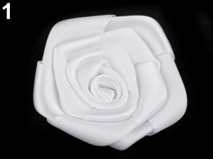 Saténová růže Ø50 mm