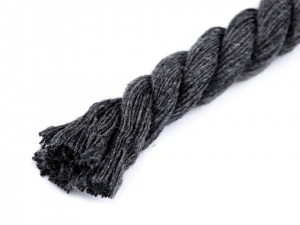 Bavlněná šňůra kroucená Ø12 mm macrame