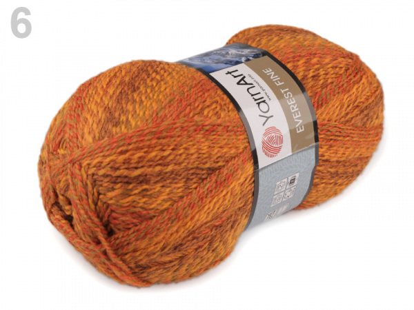 Pletací příze Everest fine 200 g