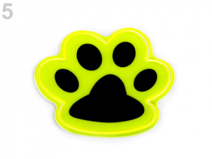 Reflexní samolepka kočka, tlapka