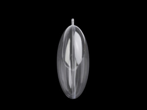 Plastový medailon Ø7 cm dvoudílný