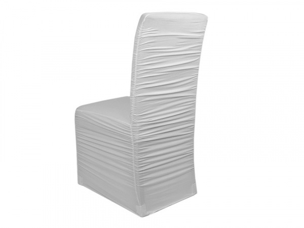 Elastický návlek na židle  řasený