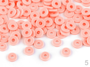 Korálky fimo kroužek Ø6 mm