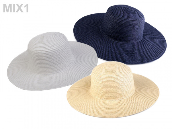 Dámský letní klobouk / slamák k dozdobení